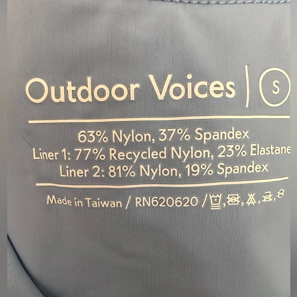 Outdoor Voices Light Blue Tank Top - Picture 2 of 3